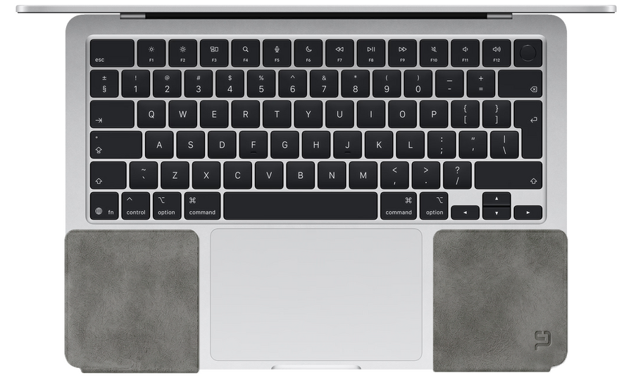 Laptop visual silver left